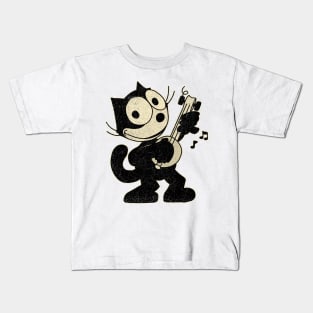 Felix The Cat A Whimsical Walk Down Animation Lane Kids T-Shirt